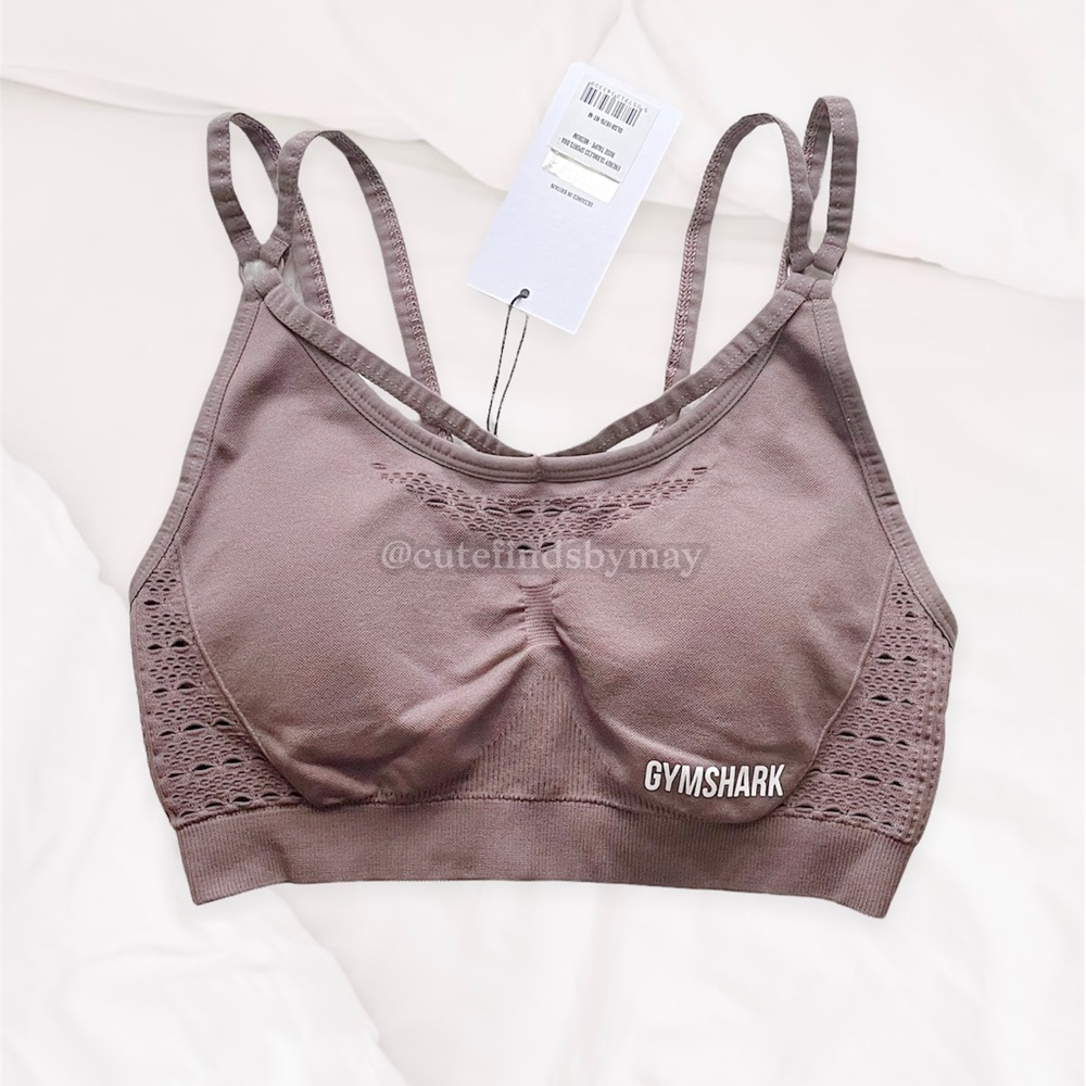 Energy+ Seamless Sports Bra in Rose Taupe